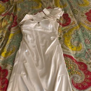 White B Darlin One Shoulder Dress